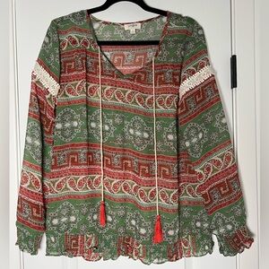 UMGEE Printed Blouse